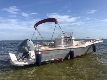 Barco a motor usado BEACHER V8 OPEN